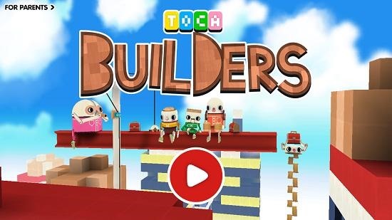 Toca Builders Main Screen