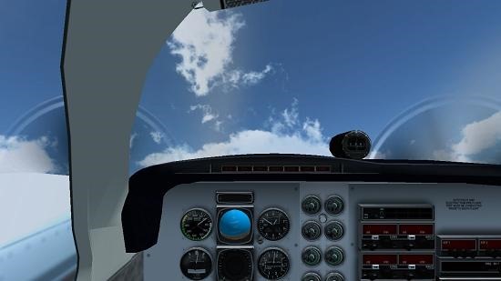 3D Flight Simulator changed camera angle