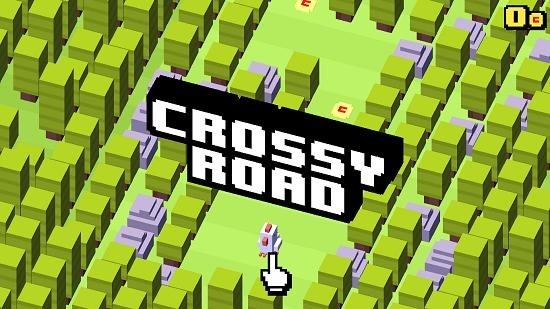 Crossy Road Main Screen