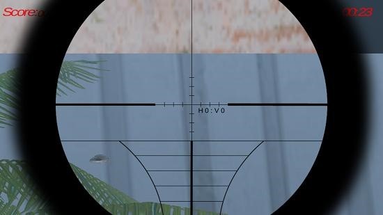 Sniper Shooter Simulator bullet hole