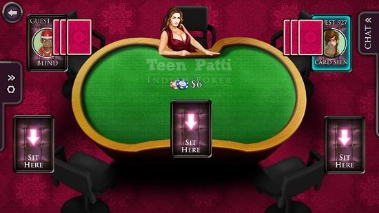 Teen Patti Poker gameplay