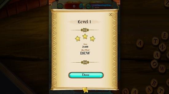 Disney Words of Wonder level cleared