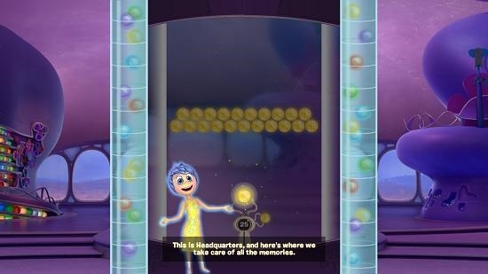 Inside out thought bubbles main screen