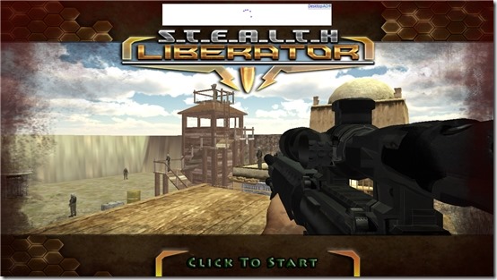 Free Shooting Game for Windows 8: Stealth Liberation