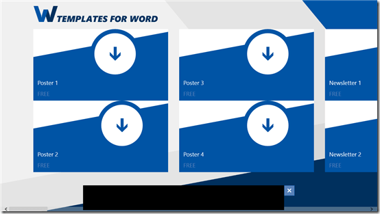 Template for Microsoft Word